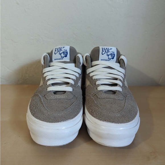 Vans OG Half Cab LX Hairy Suede Khaki Sneakers Men’s Size 9. main image 4